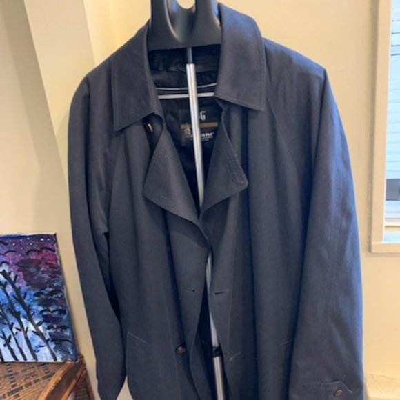 Classic London Fog Iconic Trench Coat with belt - Picture 3 of 6